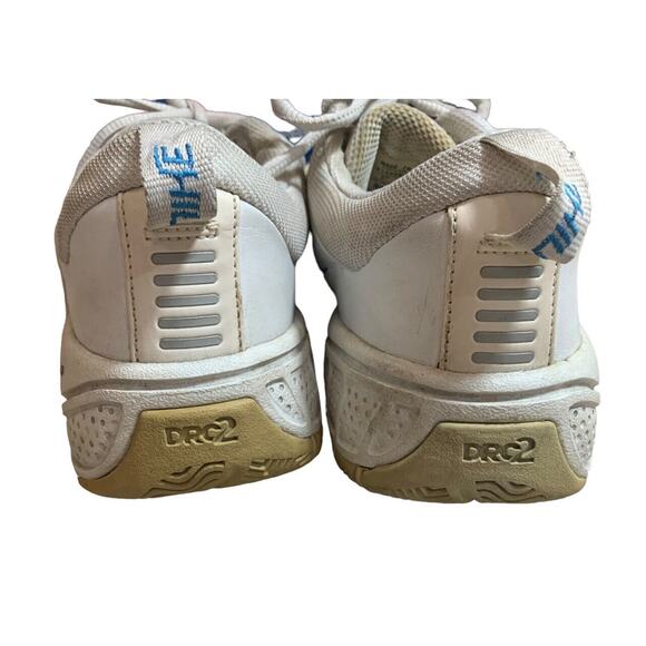 Nike Air Zoom Women’s Size 7 White Sneakers Laced y2k 90's Chunky Seinfeld - Picture 7 of 12